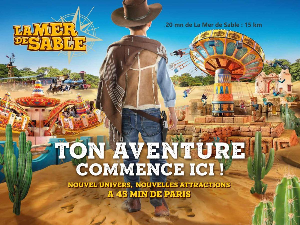 Studio Orange - Parc Asterix - Mer De Sable - Villepinte - Aeroport Cdg Vemars Buitenkant foto